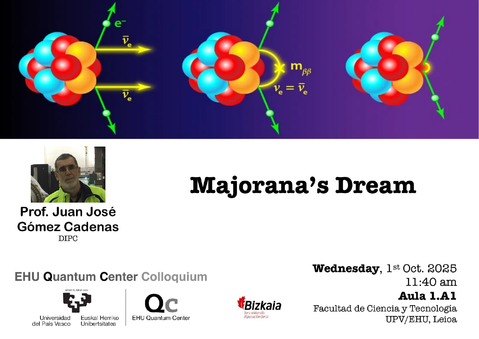 Flyer: Majorana’s Dream