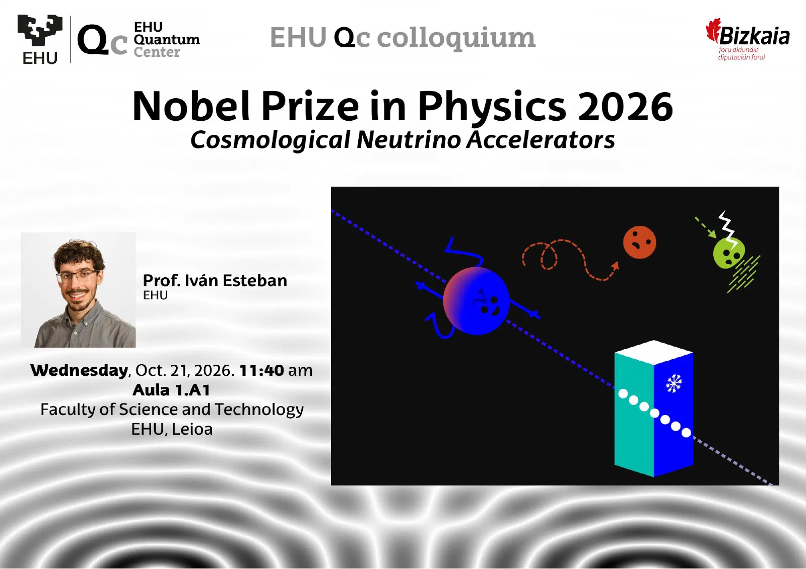 Flyer: Nobel Prize in Physics 2026: Cosmological Neutrino Accelerators