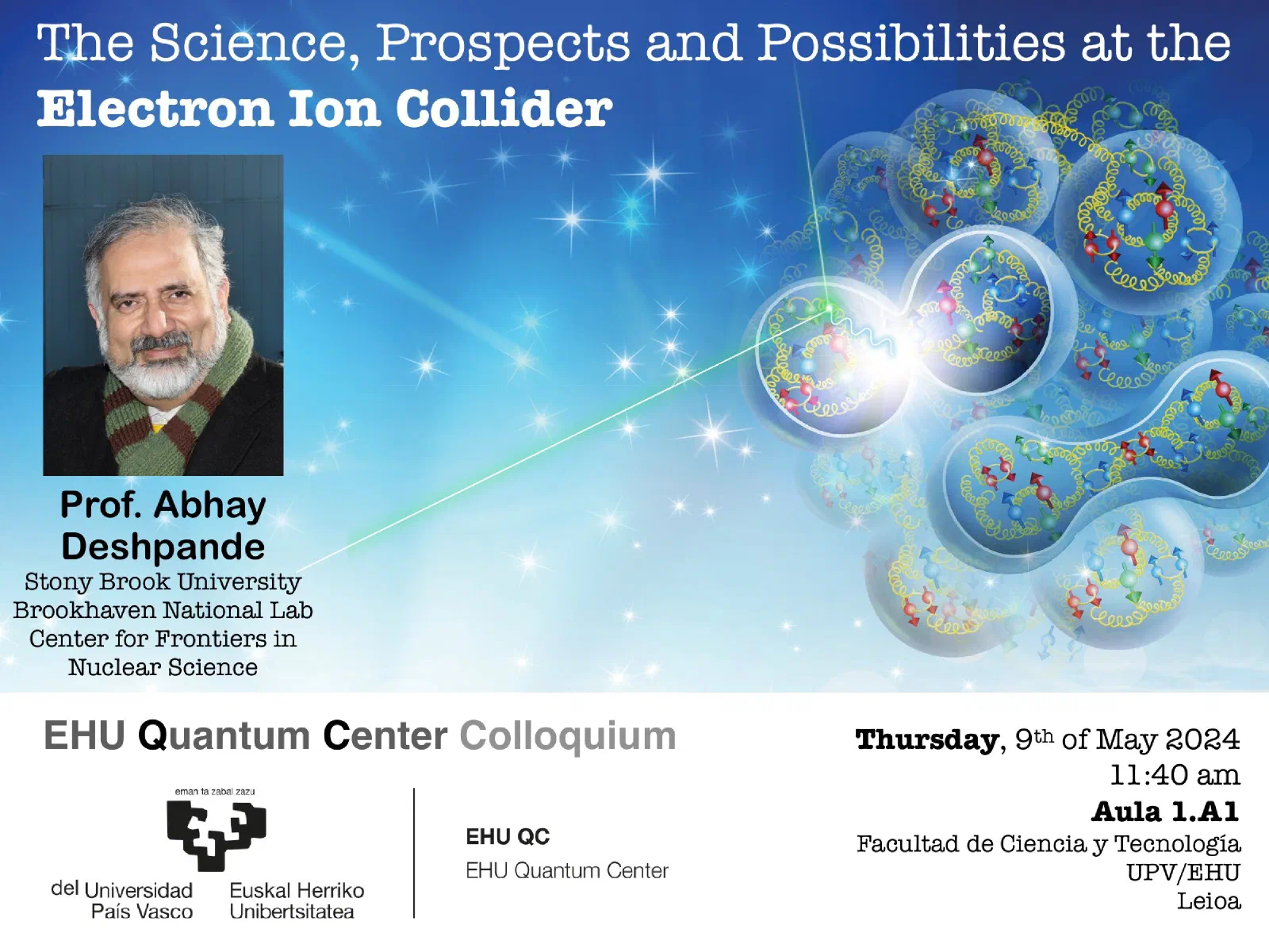Flyer: The Science, Prospects and Possibilities at the Electron Ion Collider